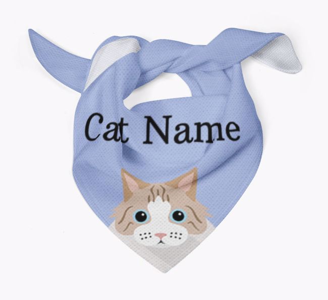 'Peeking' Icon - Personalized {breedFullName} Bandana